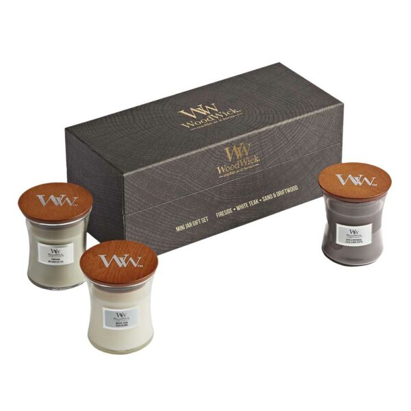 Poklon set Woodwick 3/1 , Classic Mini Woody