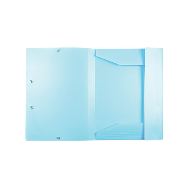Fascikl A4 PP s gumicom, 75822, Spree plavi pastel