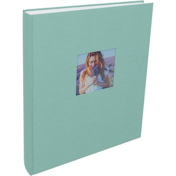Album za slike Henzo 290x335 mm, 100 bijelih stranica, za 500 slika dimenzija 100x150 mm, Mika, zeleni