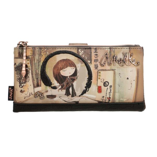 Novčanik fashion Anekke FW23 SHOEN BLACK, dimenzije 20x10x2 cm, 37719-906