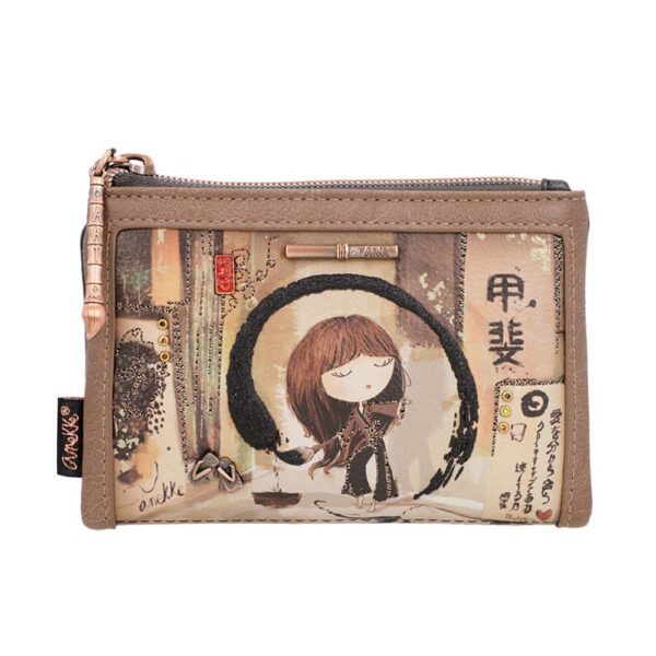 Novčanik fashion Anekke FW23 SHOEN BLACK, dimenzije 15x10x3 cm, 37719-912