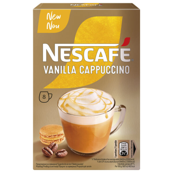 Nescafe vanilla cappuccino 112 g