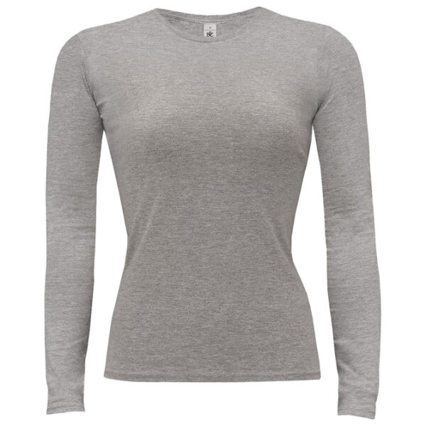 Majica dugi rukavi B&C Women-Only LSL svijetlosiva S!!