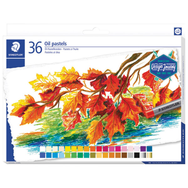 Boje uljne 36boja karton Design Journey Staedtler 2420 C36 blister!!