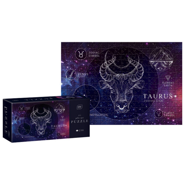 Puzzle 250 kom Zodiac 2 Taurus (Bik) Interdruk - Slika 2