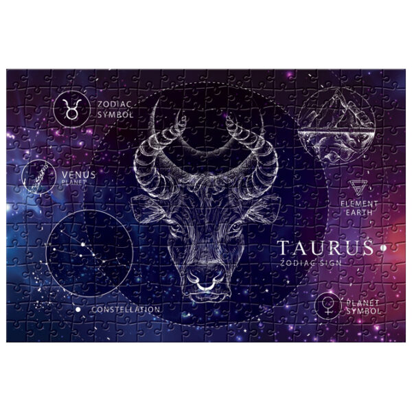 Puzzle 250 kom Zodiac 2 Taurus (Bik) Interdruk - Slika 3