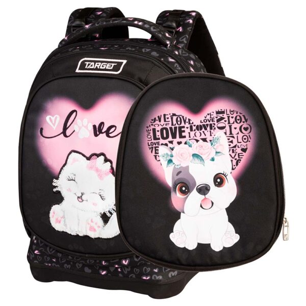 Ruksak školski Target s dva lica SWEET PETS 28042