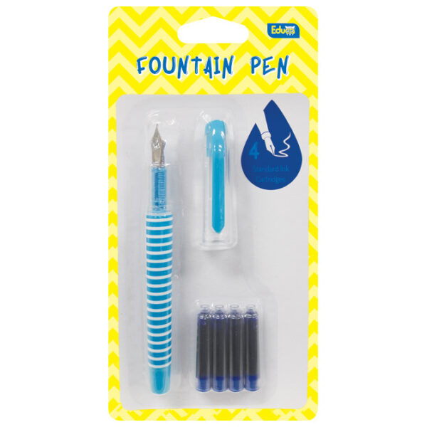 Nalivpero školsko+4patrone Educa sortirano blister - Slika 3