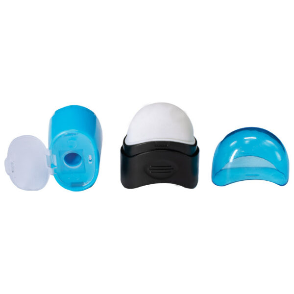 Šiljilo-gumica pvc s pvc kutijom 1rupa 8138 Connect - Slika 3