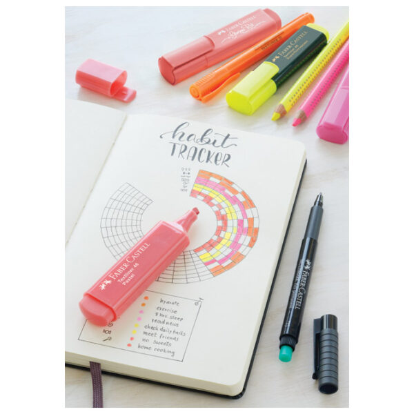 Marker permanentni 1,0 mm Multimark Faber-Castell 152504/4boje - Slika 3