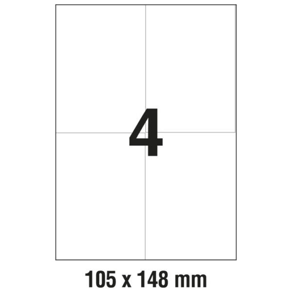 Etikete ILK 105x148 mm pk100L Zweckform 3483
