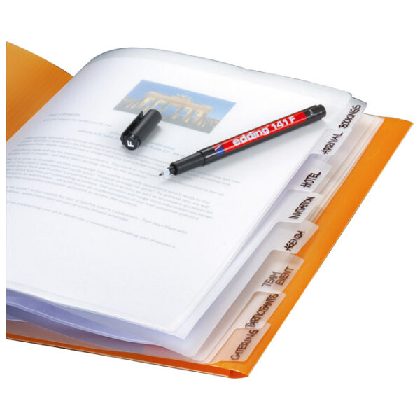 Marker OHP permanentni 0,6 mm Edding 141 F crni - Slika 5