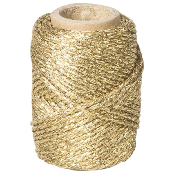 Špaga ukrasna metalik fi-1,5 mm/20m Knorr Prandel 21-6266171 zlatna - Slika 2