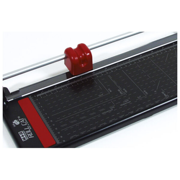 Rezač stolni za papir rez320 mm  6L Mobius 63320000 crni/crveni - Slika 2