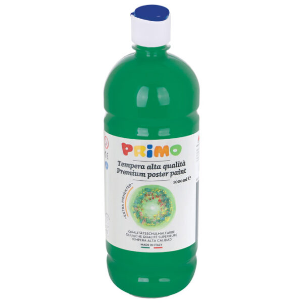 Boja tempera  1litra Primo 203TL1000630 tamnozelena