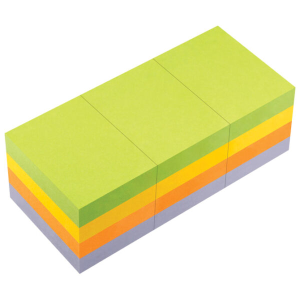 Blok samoljepljiv  40x50 mm 12x100L Spring Global Notes 5653-76 neon sortirano - Slika 2