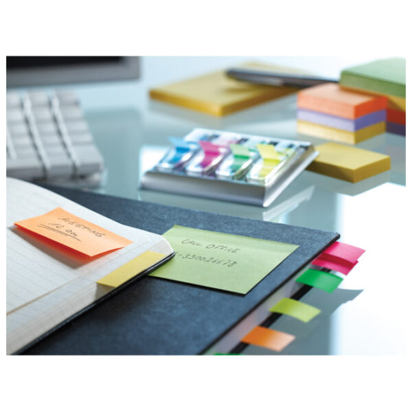 Blok samoljepljiv  40x50 mm 12x100L Spring Global Notes 5653-76 neon sortirano - Slika 3
