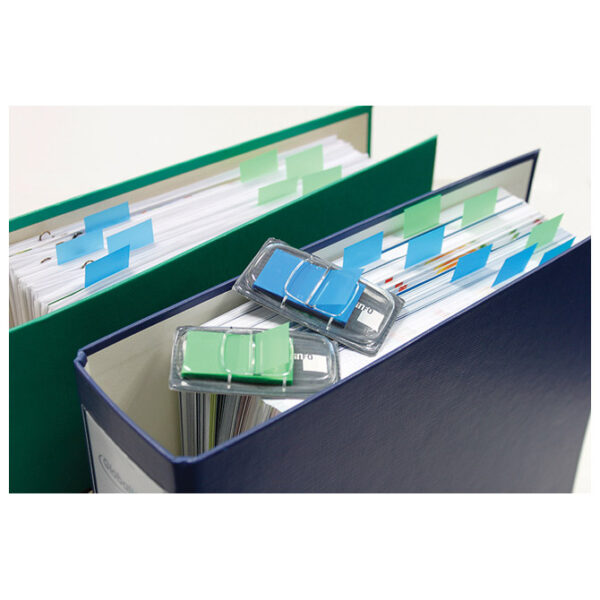 Zastavica 25x43 mm 50L Global Notes 7728-36 fluorescentno plava blister - Slika 2
