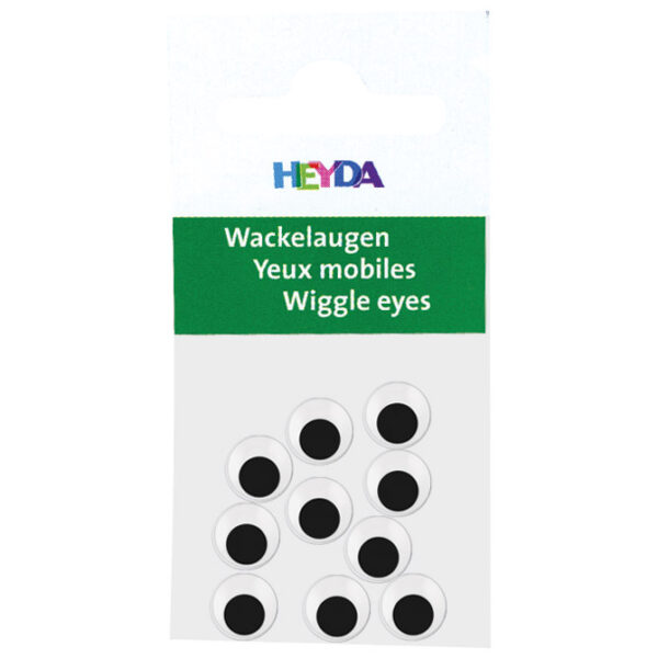 Oči pomične  7 mm samoljepljive pk10 Heyda 20-48881 07 blister