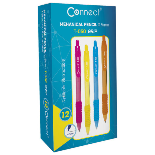 Olovka tehnička 0,5 mm grip T-050 Connect narančasta!! - Slika 2