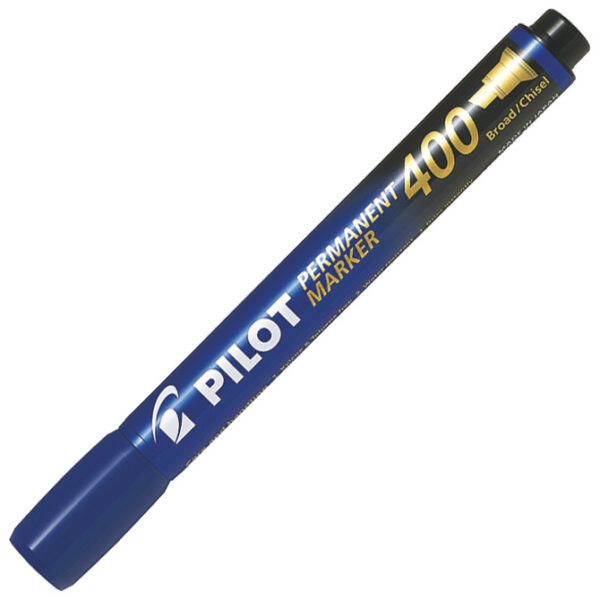 Marker permanentni 1,5-4,0 mm klinasti vrh Pilot SCA-400-L plavi - Slika 2