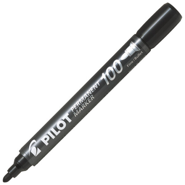 Marker permanentni 1 mm okrugli vrh Pilot SCA-100-B crni