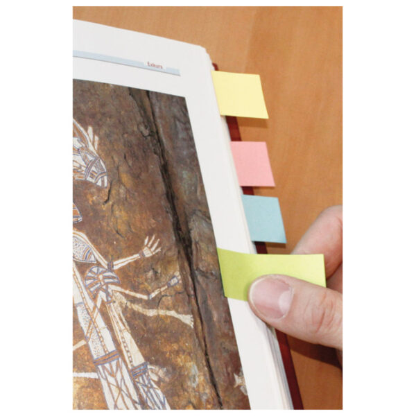 Zastavica 20x50 mm 4bojex40L papir Nature Global Notes 5670-88b sortirano blister - Slika 3
