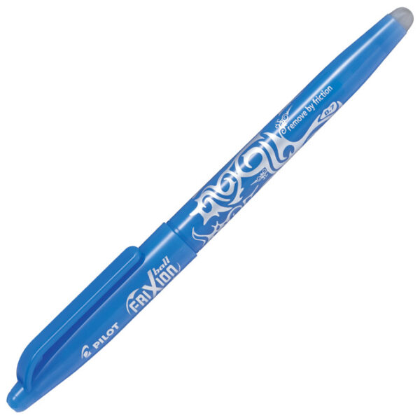 Roler gel 0,7 mm Frixion ball piši-briši Pilot BL-FR7-SKL nebesko plavi - Slika 2
