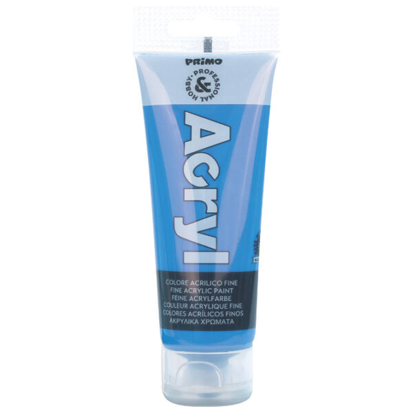 Boja akrilna  75ml pvc tuba Primo 420TA75501 plava cyan