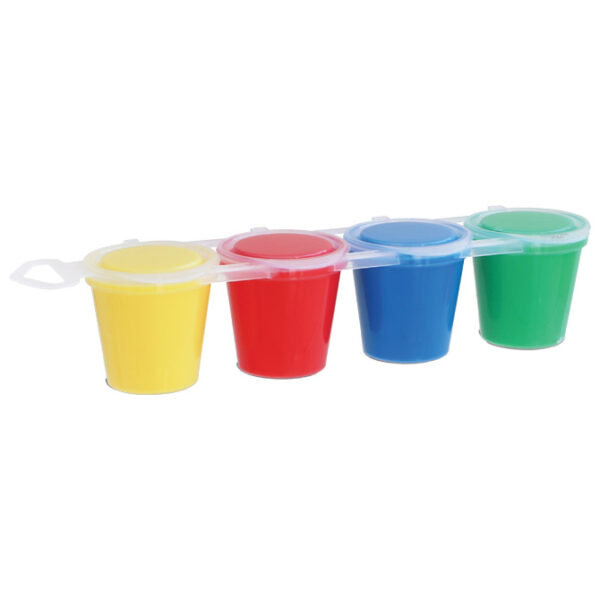 Boja tempera za ruke   40ml u čaši 4boje Primo 2251TD40S4 blister - Slika 3