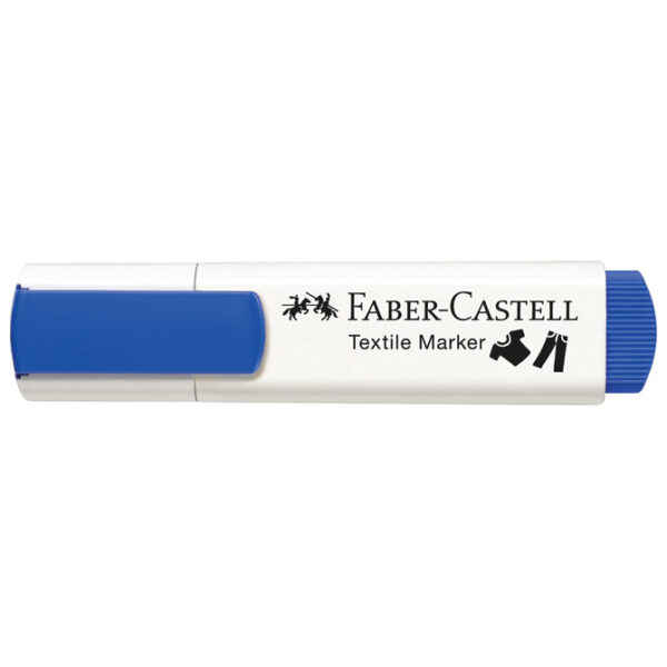 Marker za tekstil 1-5 mm Faber-Castell 159523 plavi - Slika 2