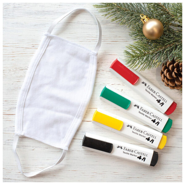 Marker za tekstil 1-5 mm Faber-Castell 159525 crni - Slika 7