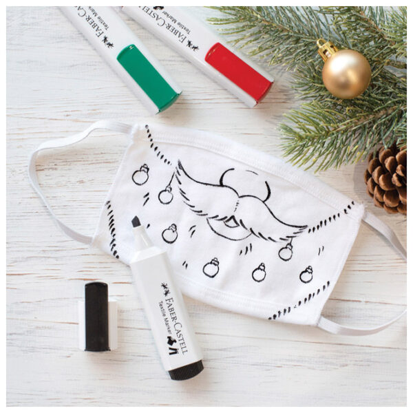 Marker za tekstil 1-5 mm Faber-Castell 159525 crni - Slika 8