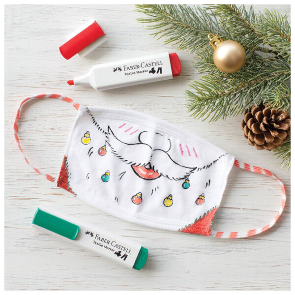 Marker za tekstil 1-5 mm Faber-Castell 159525 crni - Slika 9