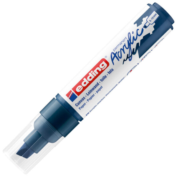 Marker akrilni 5-10 mm Edding 5000933 tamnoplavi - Slika 2