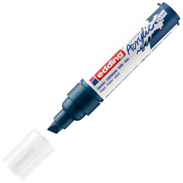 Marker akrilni 5-10 mm Edding 5000933 tamnoplavi - Slika 3
