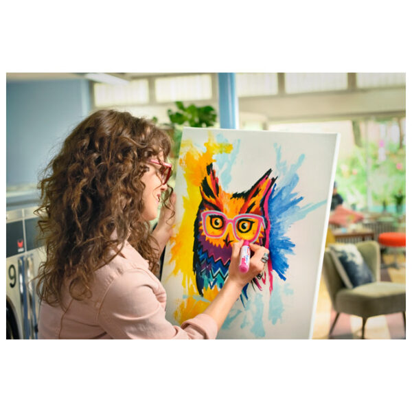 Marker akrilni 5-10 mm Edding 5000933 tamnoplavi - Slika 5