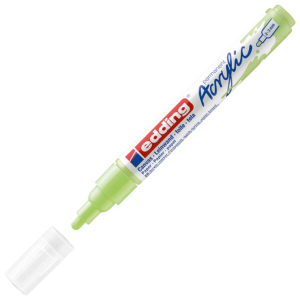 Marker akrilni 2-3 mm Edding 5100917 pastel zeleni - Slika 3