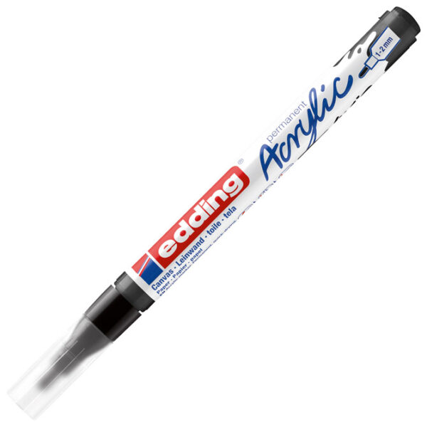 Marker akrilni 1-2 mm Edding 5300901 crni - Slika 2