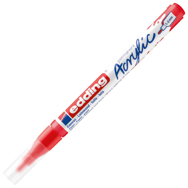 Marker akrilni 1-2 mm Edding 5300902 crveni - Slika 2