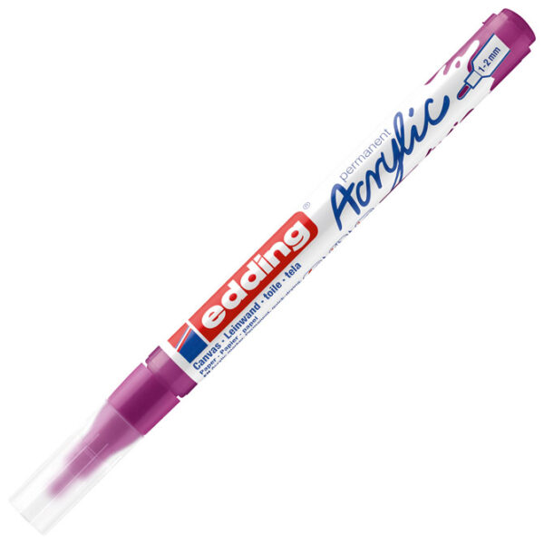 Marker akrilni 1-2 mm Edding 5300910 ljubičasti - Slika 2