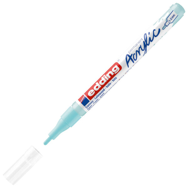Marker akrilni 1-2 mm Edding 5300916 pastel plavi - Slika 3