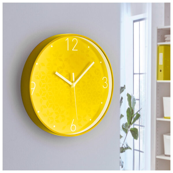 Sat zidni fi-29 cm Wow Leitz 90150016 žuti - Slika 2