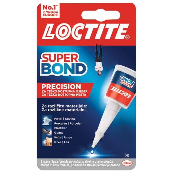 Ljepilo trenutačno  5g Loctite Super Bond Precision Henkel 2733272 blister!!