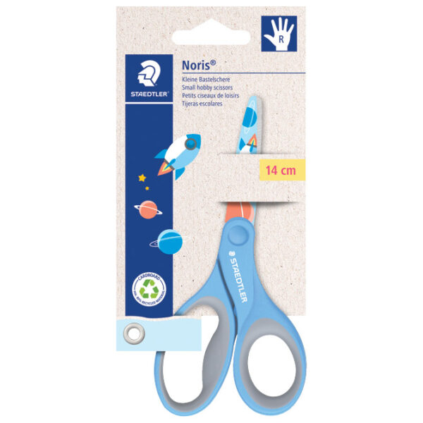 Škare školske 14 cm Noris Hobby Staedtler 965 14P BK sort blister - Slika 2