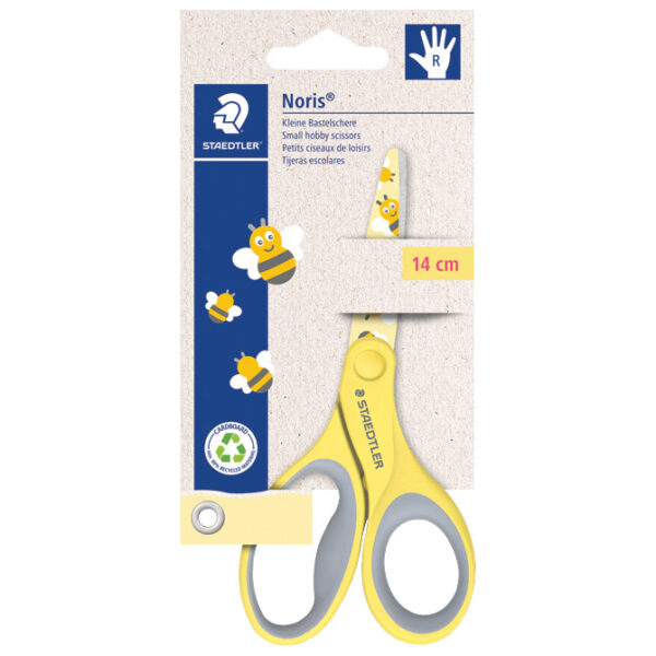 Škare školske 14 cm Noris Hobby Staedtler 965 14P BK sort blister - Slika 3