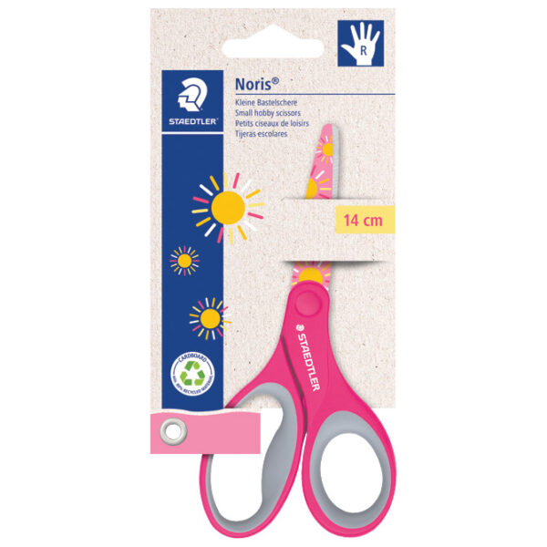 Škare školske 14 cm Noris Hobby Staedtler 965 14P BK sort blister - Slika 4