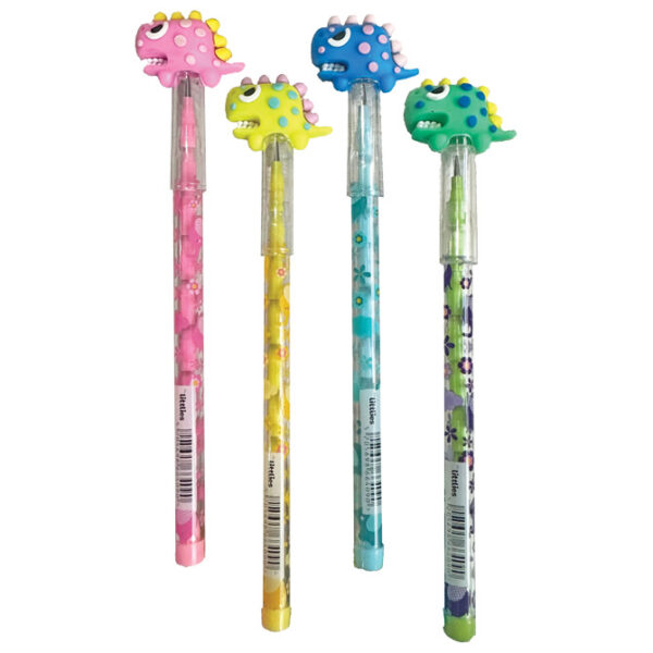 Olovka grafitna u nastavcima Littlies Dino Diakakis 000647022 sort!! - Slika 2