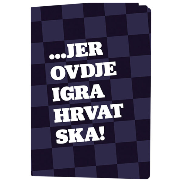 Teka meki uvez A4 karo 40+2L 80g Igraj naša Hrvatska-Smartlines Mar Mar!! - Slika 2