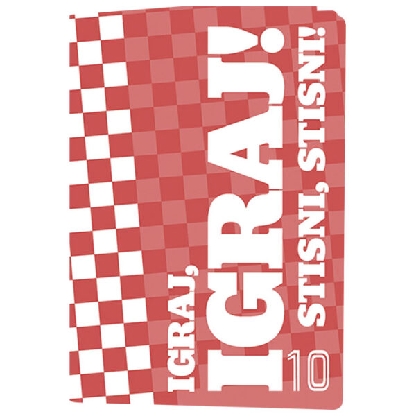 Teka meki uvez A4 karo 40+2L 80g Igraj naša Hrvatska-Smartlines Mar Mar!! - Slika 5